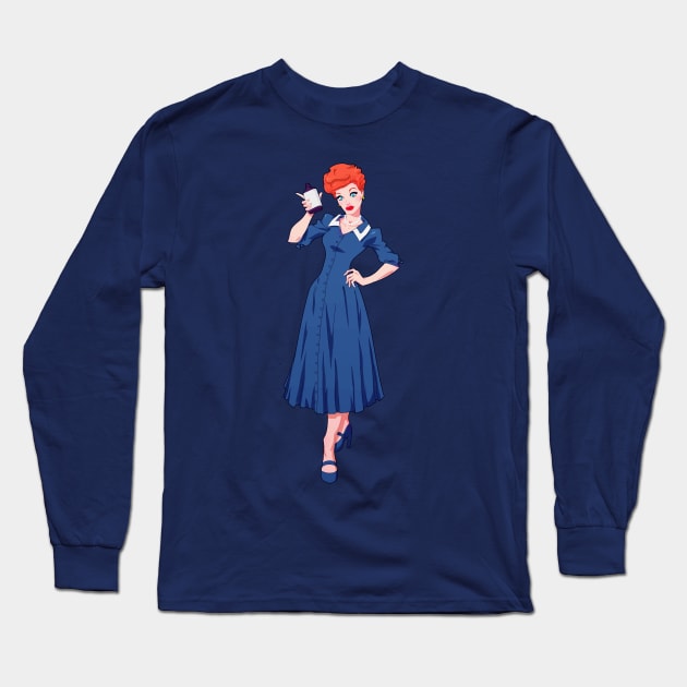 I love Lucy Long Sleeve T-Shirt by Mikeycomix